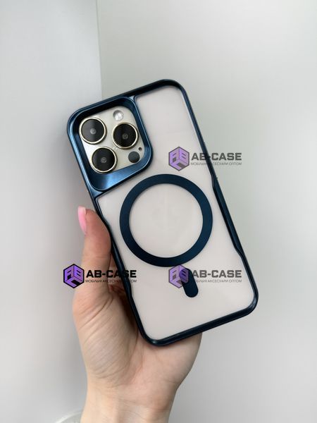 Чохол Metal Shell Case with MagSafe (iPhone 15 Pro Max, Titanium Blue) 3779000000002 фото