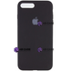 Чохол Silicone Case на iPhone 8 Plus | 7 Plus FULL (№18 Black) 602205 фото