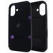 Чехол для iPhone 16 Plus Silicone Case FULL (№18 Black) 3912330000001 фото