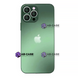 Чехол стеклянный AG Glass with Magsafe для iPhone 14 Pro с защитой камеры Cangling Green 675428 фото
