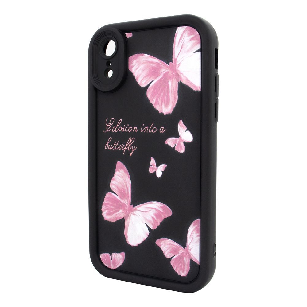 Чохол для iPhone XR &ndash; Pretty Things "Butterflies &ndash; Black" 4091900000005 фото