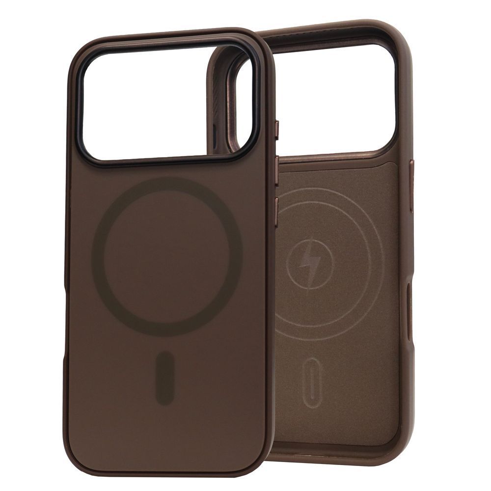 Чехол Nofelet Tech MagSafe Case (iPhone 17 Pro Max &ndash; Brown) 4241410000006 фото