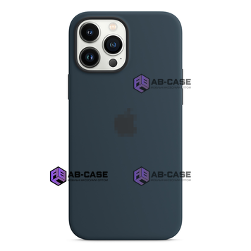 Чохол для iPhone 13 Pro Max : Silicone Case MagSafe Original &ndash; Abyss Blue 769012 фото