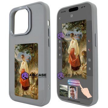 Чехол NFC Creative Photo Case NEW Gen (iPhone 14 Pro, Gray) 3851960000008 фото
