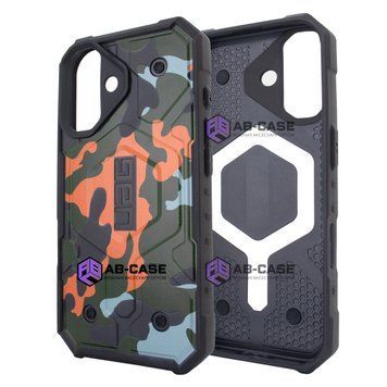 Чохол UAG with MagSafe camouflage (iPhone 17, Orange-Green) 4185420000000 фото