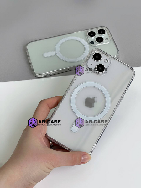 Чохол Clear Case with MagSafe (iPhone 12 Pro Max) 879070 фото
