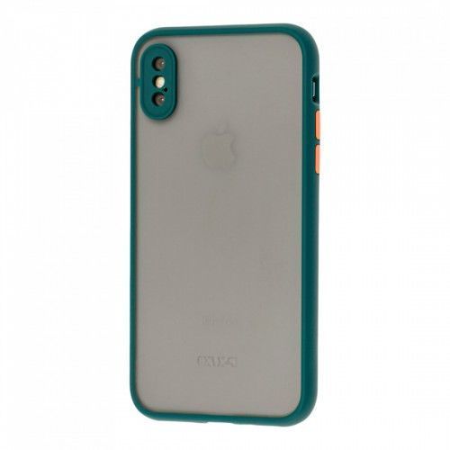Чехол Avenger Case camera Lens (для iPhone X/Xs, Forest Green ) 12361 фото