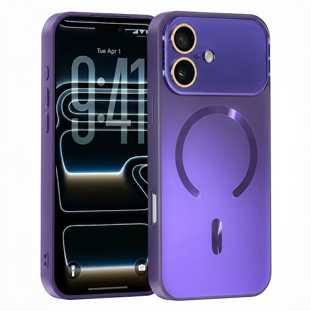 Чехол AG Optic Shield MagSafe Case (iPhone 16 &ndash; Purple) 4312800000002 фото