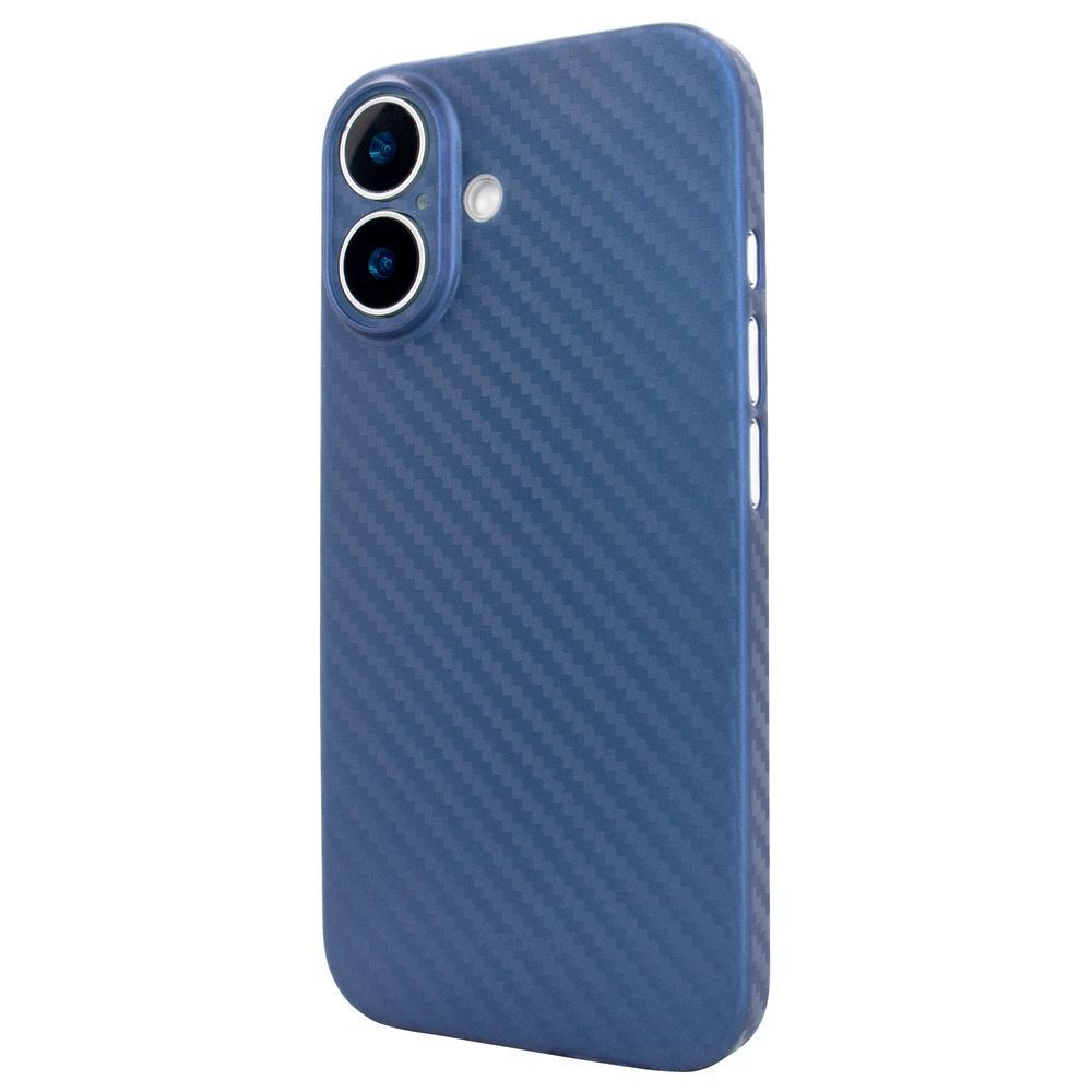 Ультратонкий чохол для iPhone 16 K-Doo Air Carbon - Blue 3944100000003 фото