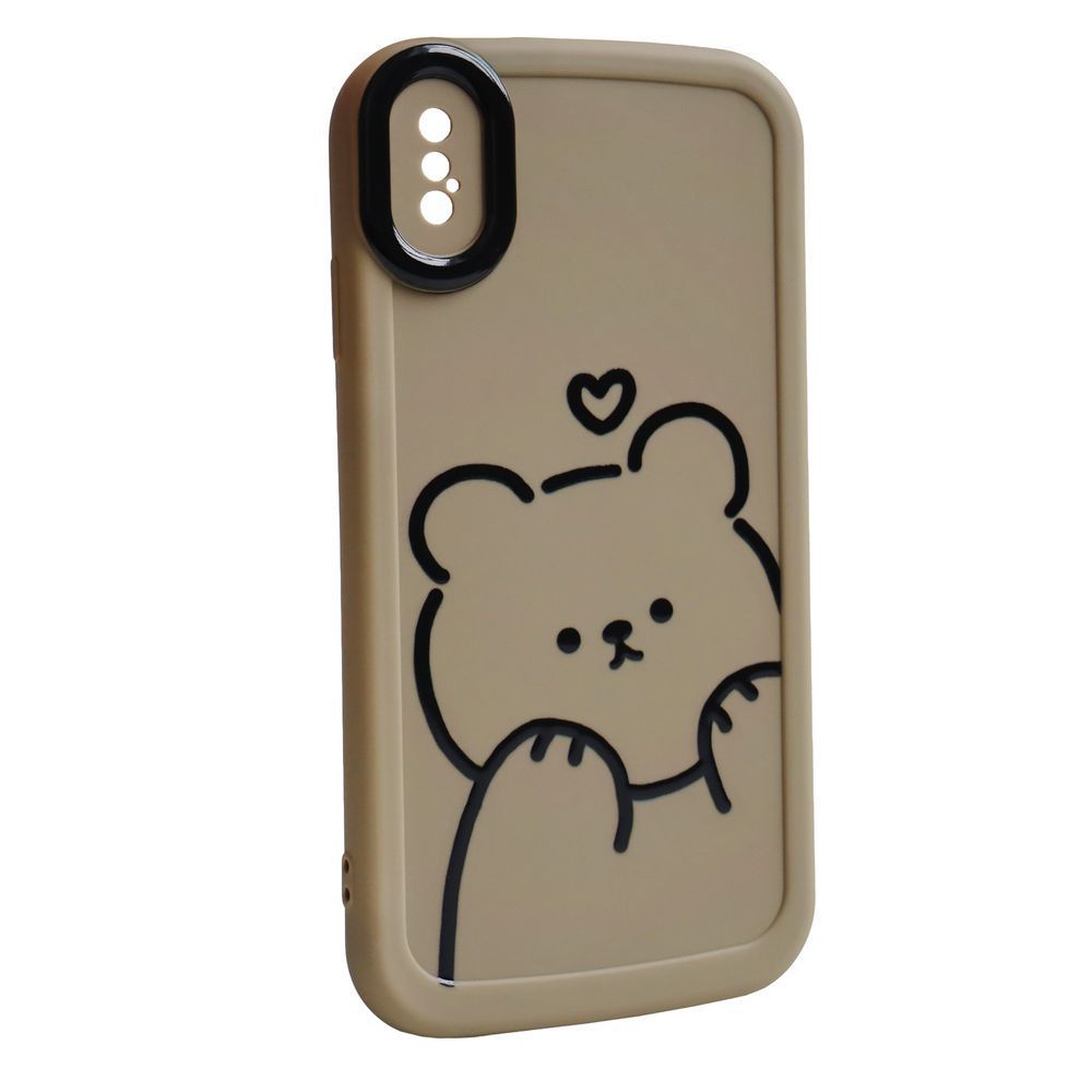 Чохол Paws Case &ndash; iPhone X/XS (Bear Hug - Brown) 4236650000008 фото