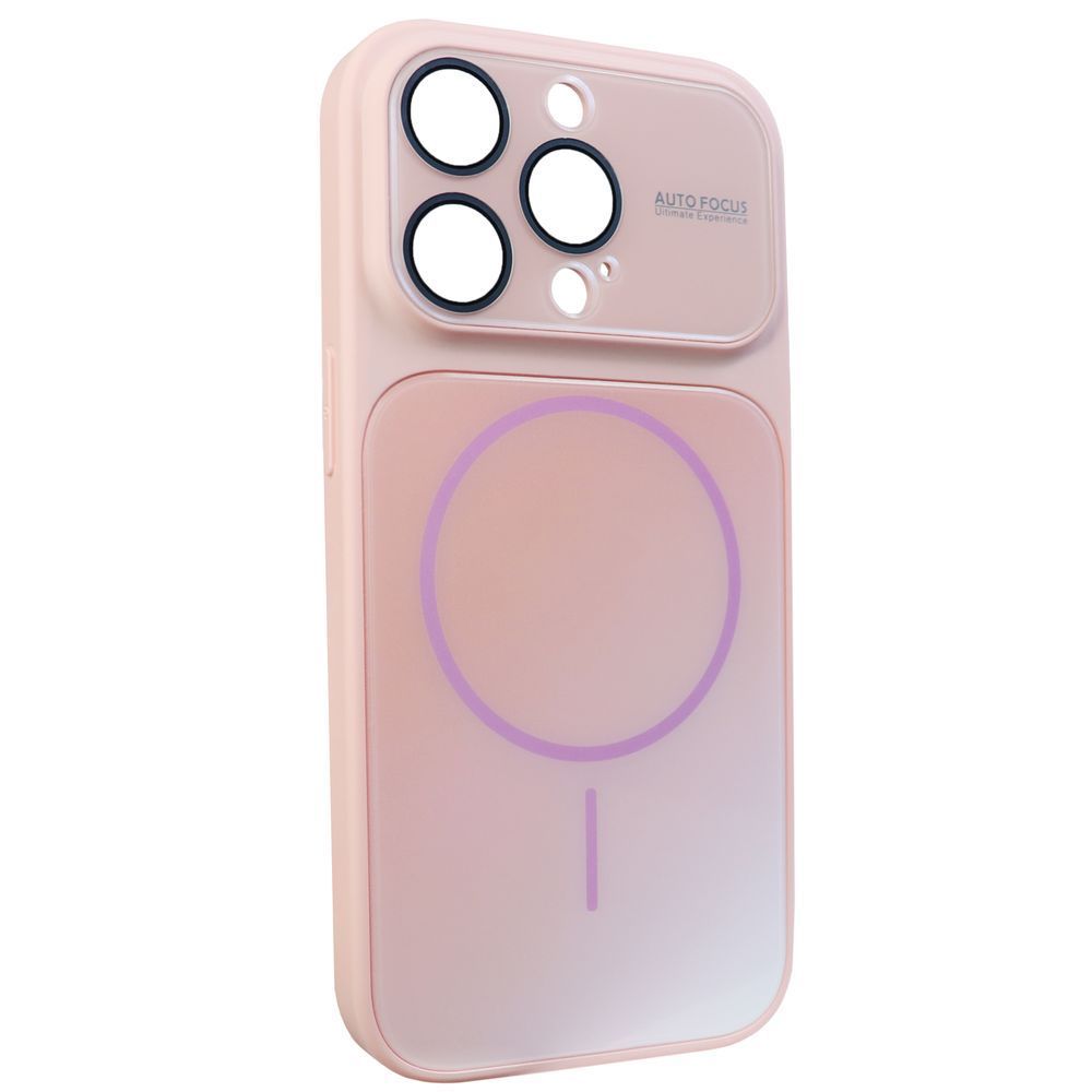 Чехол Gradient Glass MagSafe Case (iPhone 15 Pro &ndash; Pink) 4405480000001 фото