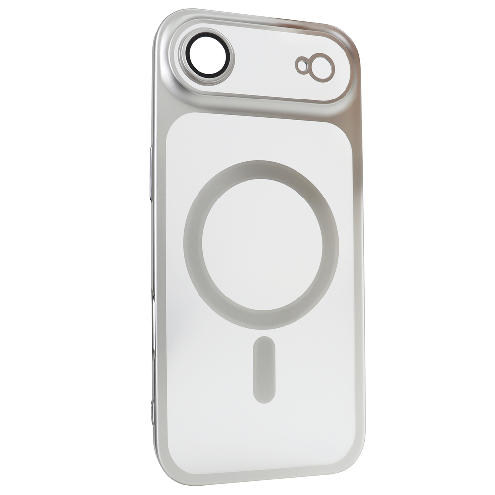 Чехол Titan Frame Matte PC MagSafe Case (iPhone 17 Air &ndash; Titanium) 4300390000007 фото