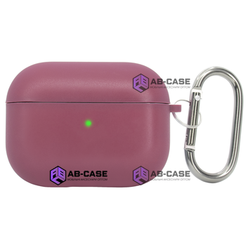 Чохол для Airpods Pro with microfiber Marsala 907741 фото