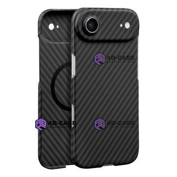 Чехол PC Carbon MagSafe (iPhone 17 Air, Black) 4178810000018 фото