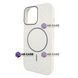 Чехол для iPhone 16 Pro Max : Gleaming MagSafe Case &ndash;&nbsp;White 4073850000007 фото