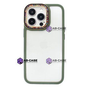 Чехол для iPhone 12 Pro Max Guard Amber Camera Khaki Green 592046 фото