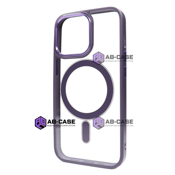 Чехол Crystal Guard with MagSafe (iPhone 15 Pro Max, Deep Purple) 609854 фото