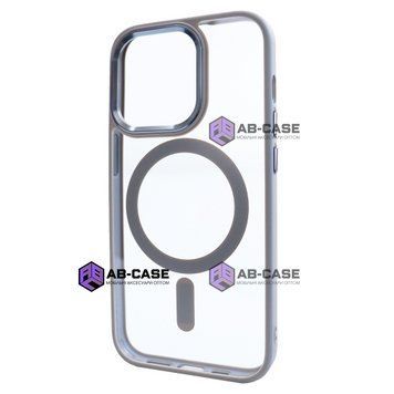 Чехол Crystal Guard with MagSafe (iPhone 12 Pro Max, Titanium Gray) 897238 фото