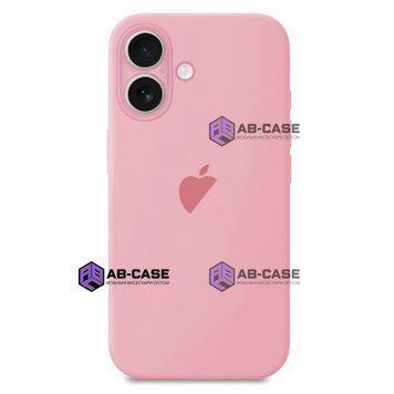 Чохол для iPhone 16 : Silicone Case Full Camera - №6 Light Pink 4063670000004 фото