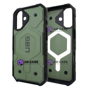 Чохол для iPhone 16 UAG with MagSafe - Khaki-Green 3937160000007 фото