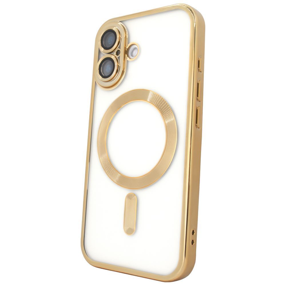 Чехол для iPhone 16 Plus Shining With MagSafe - Gold 3909850000000 фото