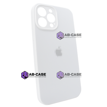 Чохол Silicone Case Full Camera для iPhone 12 Pro Max White 210362 фото