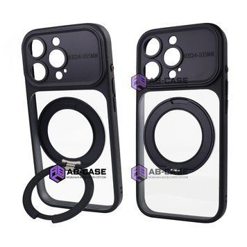 Чохол Nofelet Optic Ring Case (iPhone 15 Pro Max - Black) 4250030000006 фото