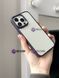 Чехол Crystal Guard для iPhone 13 Pro White - Red 876619 фото 5