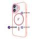 Чехол Crystal Guard with MagSafe (iPhone 16, Pink Sand) 3934240000001 фото