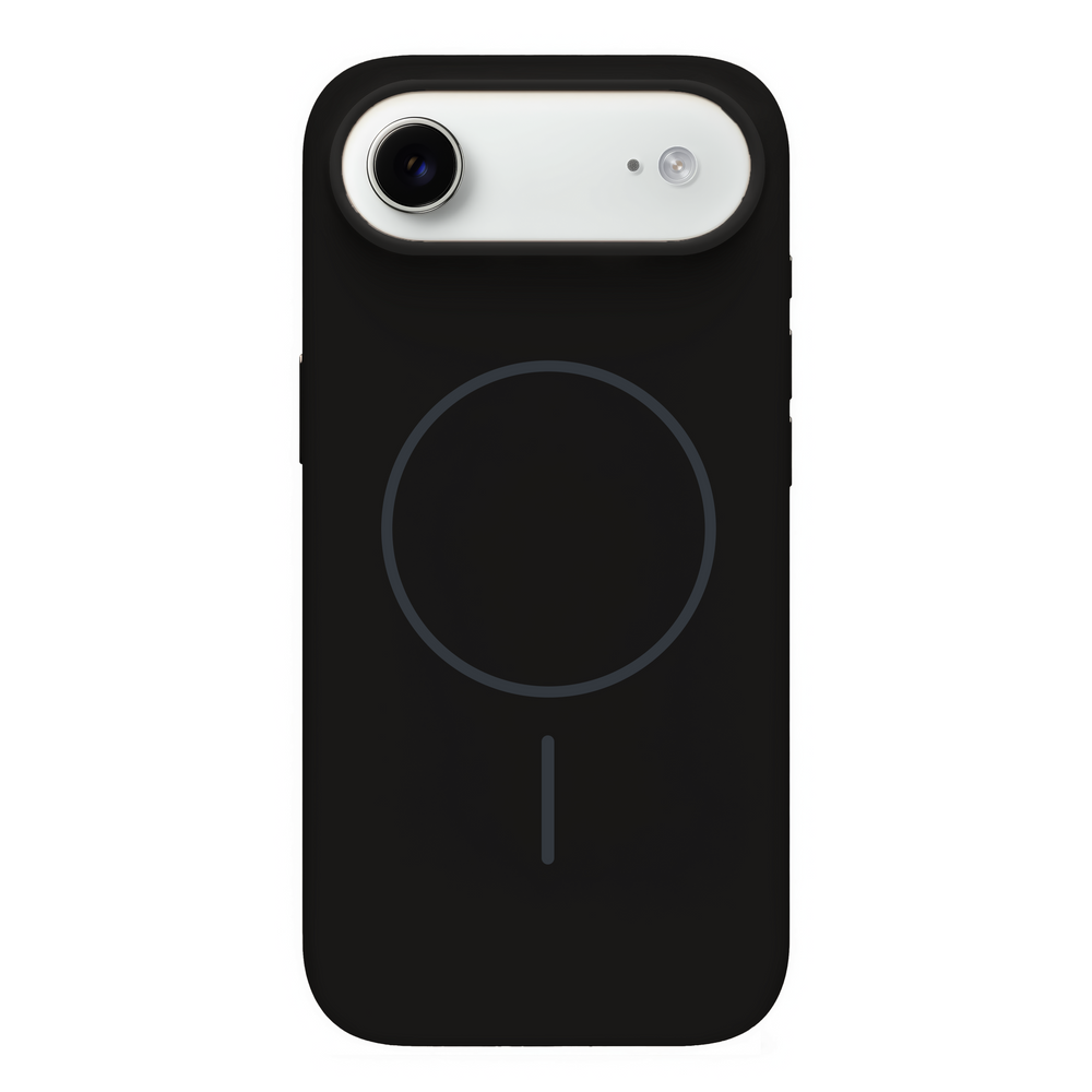 Чехол для iPhone 17 Air : Silicone Slim MagSafe &ndash; Black 4133620000009 фото