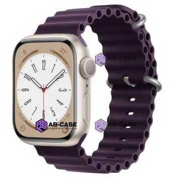 Ремешок для Apple Watch Ocean Band (42mm, 44mm, 45mm, 46mm, 49mm, Deep Purple) 234387 фото