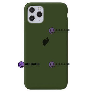 Чехол Silicone Case для iPhone 13 Pro FULL (№59 Dark Virid) 544225 фото
