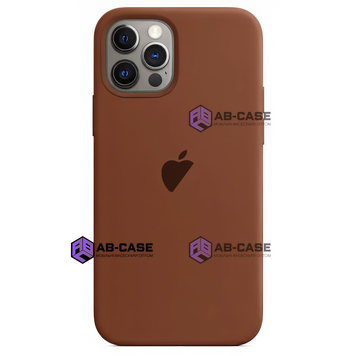 Silicone Case Full &ndash; iPhone 15 Pro Max (№65 Brown Chocolate) 3802460000012 фото