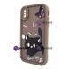 Чохол для iPhone X/XS &ndash; Pretty Things "Kitties &ndash; Brown" 4091800000006 фото