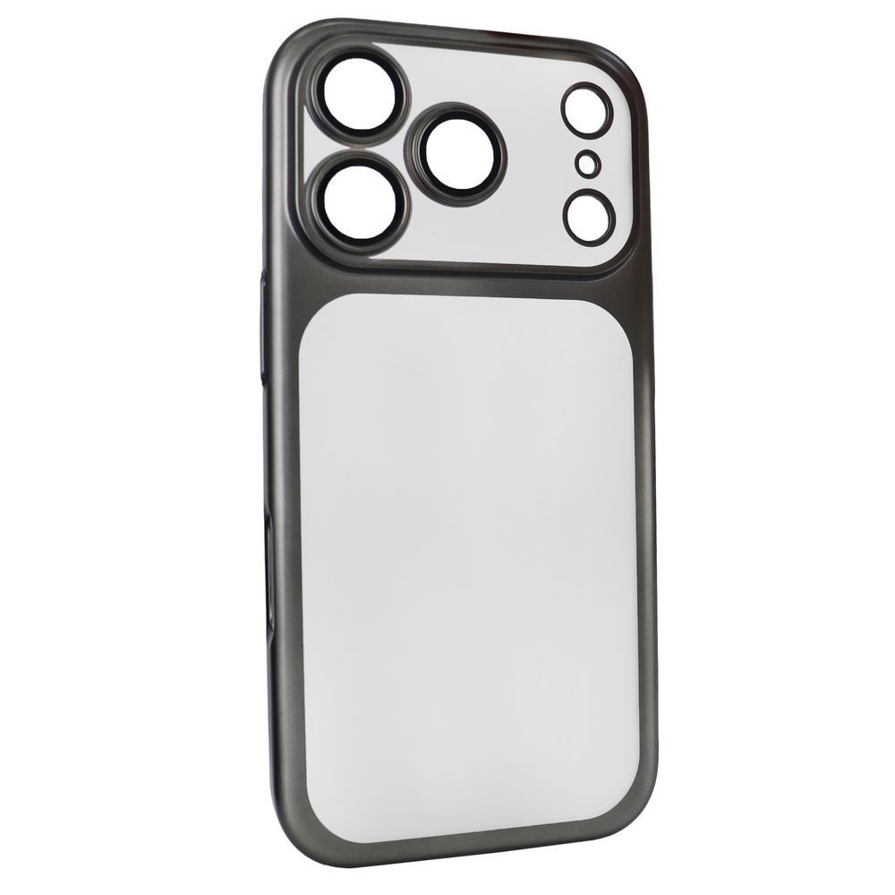Чохол Titan Frame Matte PC Case (iPhone 17 Pro Max &ndash; Gray) 4299930000006 фото