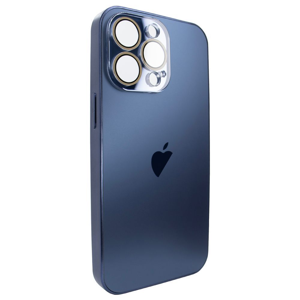 Чохол для iPhone 13 Pro Max матовий AG Titanium Case Blue N-3892378 фото