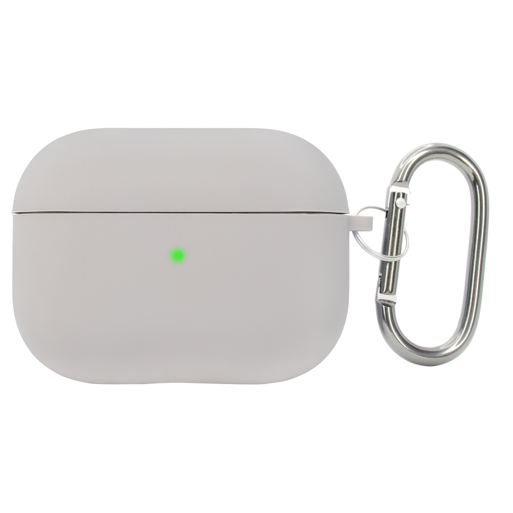 Чохол для Airpods Pro with microfiber Pebble 907745 фото