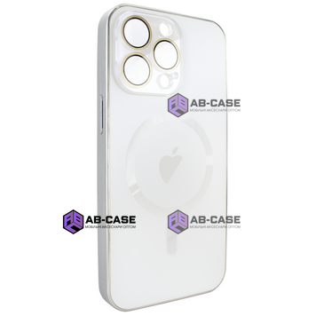 Чохол для iPhone 15 Pro Max - AG Titanium Case with MagSafe із захистом камери матовий White 3790280000001 фото