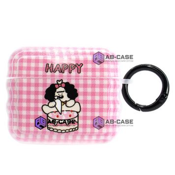 Чохол для AirPods PRO 2 Print Case Happy 282054 фото