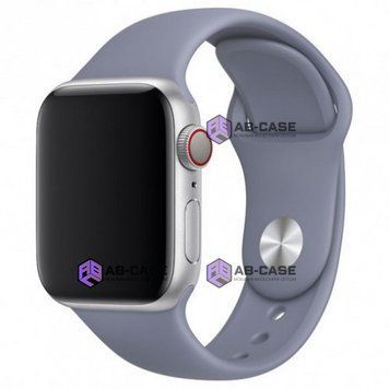 Силіконовий ремінець Silicone Sport Band (42mm, 44mm, 45mm, 46mm, 49mm №46 Lavender Gray, S) 234537 фото