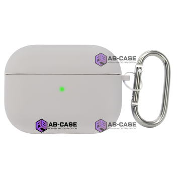 Чохол для Airpods Pro with microfiber Pebble 907745 фото