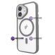 Чехол Crystal Guard with MagSafe (iPhone 16, Titanium Gray) 3934260000005 фото