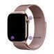 Металлический ремешок Milanese Loop для Apple Watch (42mm, 44mm, 45mm, 46mm, 49mm Pink Sand) 234344 фото