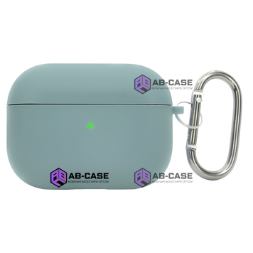 Чохол для Airpods Pro with microfiber Pine Green 907746 фото