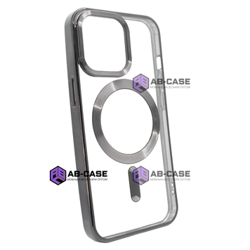 Чехол OPEN Shining with MagSafe (iPhone 13 Pro Max, Black) 132457 фото