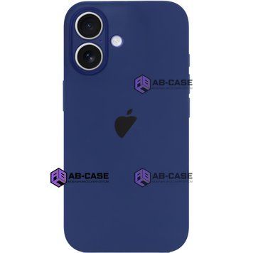 Чохол для iPhone 16 : Silicone Case Full Camera - №69 Deep navy 4063710000001 фото