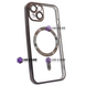 Чехол для iPhone 15 Shining with MagSafe с защитными линзами на камеру Black 923446 фото