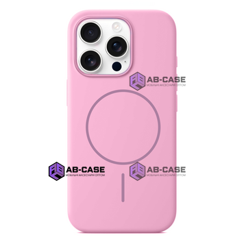 Чехол для iPhone 15 Pro Max : Silicone Slim MagSafe &ndash; Rose Pink 4133150000005 фото