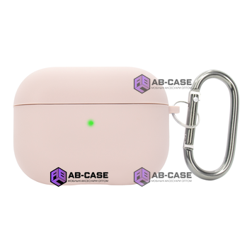 Чохол для Airpods Pro with microfiber Pink Sand 907747 фото