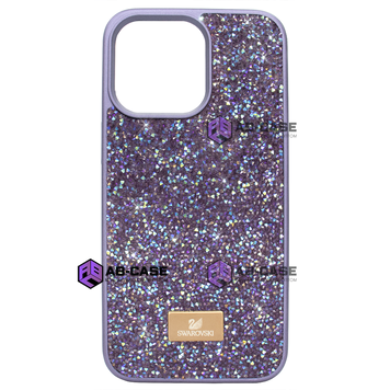 Чохол для iPhone 15 Pro Max : Swarovski Case &ndash; Purple 981080 фото